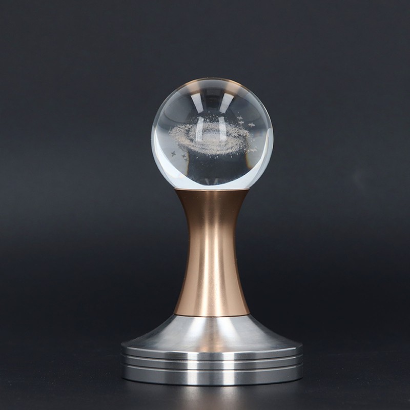 Coffee Tamper Food Grade Stainless Steel Crystal Ball Coffee Powder