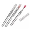 GAB Belleza Brocha Silicón Con Tapa Maquillaje Glitter Portátil (3