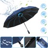 Windproof Umbrella Automatic Open and Close for Men and Women,