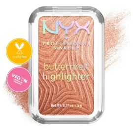 Iluminador Cremoso Buttermelt Highlighter De Nyx Butta In Bronze