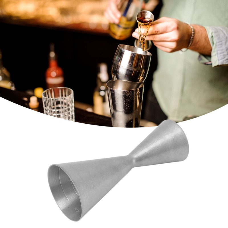 Cocktail Jigger Stainless Steel Integrated Dual Shot Japanese Cocktail Measuring