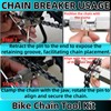 Bike Chain Tool 3 Pcs, Bicycle Link Plier + Chain