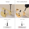 Satanga Edge Finger Tab Pull for cabinets Kitchen Concealed Drawer