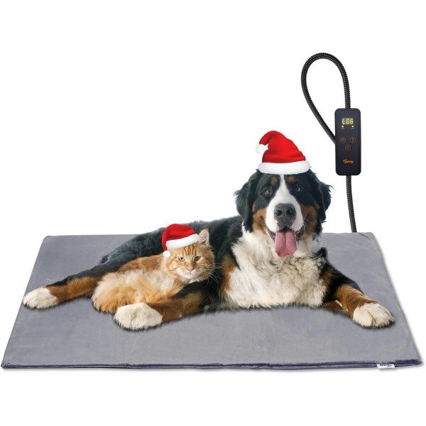 Indoor Pet Heating Pad, 6 Adjustable Temperature Dog Cat Heating