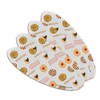 Delicious Cookies Desserts Pattern Double-Sided Oval Nail File Emery Board