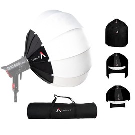 Aputure Lantern 90cm Softbox with Hook-and-Loop Skirt Compatible with All Bowens Mount Lights Like Aputure 300X 300D II Amaran 200x 200D 60X 60D