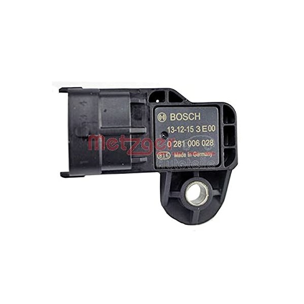 Metzger 0906159 Boost Pressure Sensor for Alfa Romeo, Romeo GT