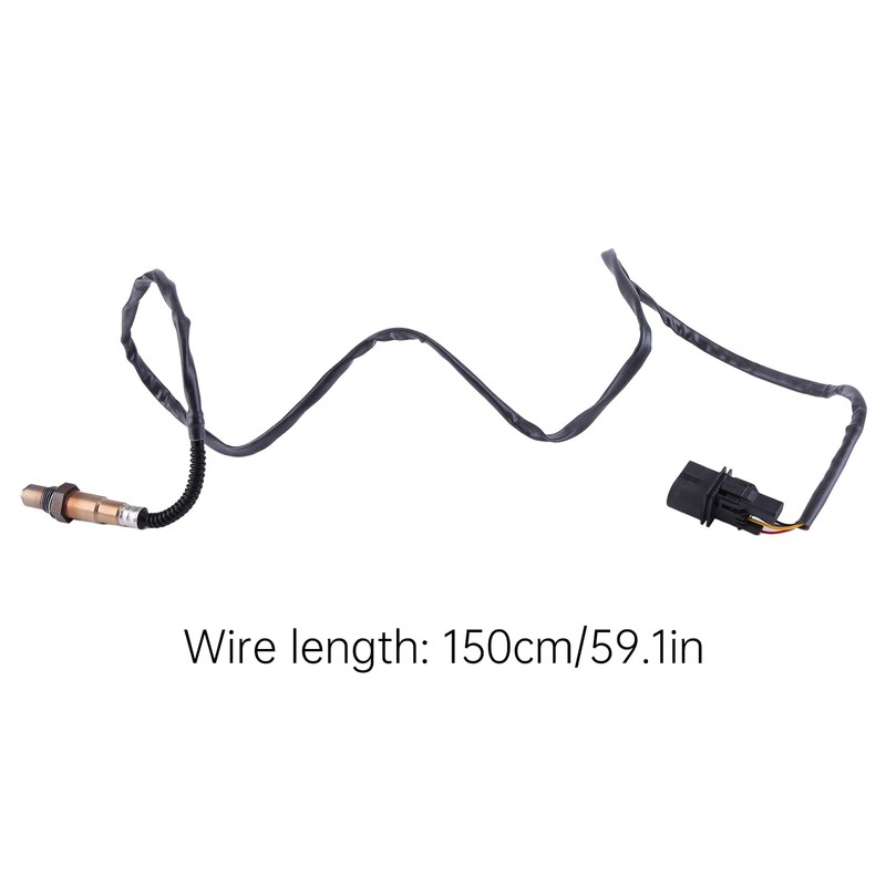 1500 mm Oxygen Sensor O2 Sensor Compatible with Golf 4