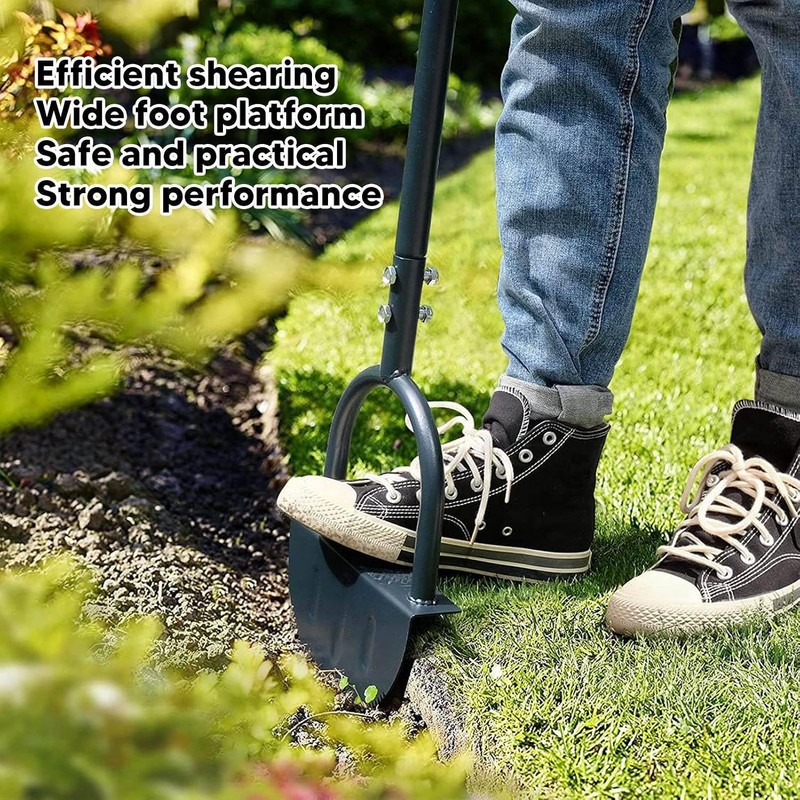 Yosoo Edger Lawn Tool Half Moon Lawn Edger, Pala de
