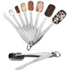 18/8 Heavy Duty Stainless Steel Metal Measuring Spoons Set for