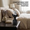 2 Miniature Painting Handles with Ergonomic Grip, Paint Handle, for