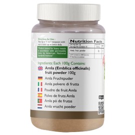 ARYAN HERBALS ARYAN HERBALS Amla (Indian Gooseberry) Powder 100gm
