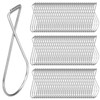 JOIKIT 200 Pack Ceiling Hook Clip, T-bar Ceiling Tile Clips,