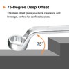 sourcing map Offset Extra Long Box End Wrench 24 x