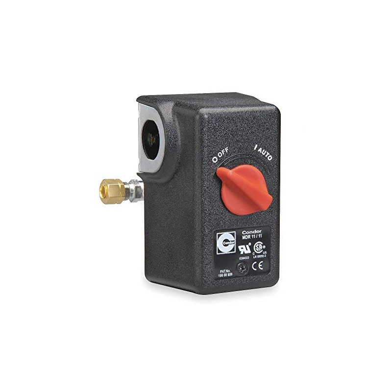 Pressure Switch, Dpst, 100/125Psi, Standard