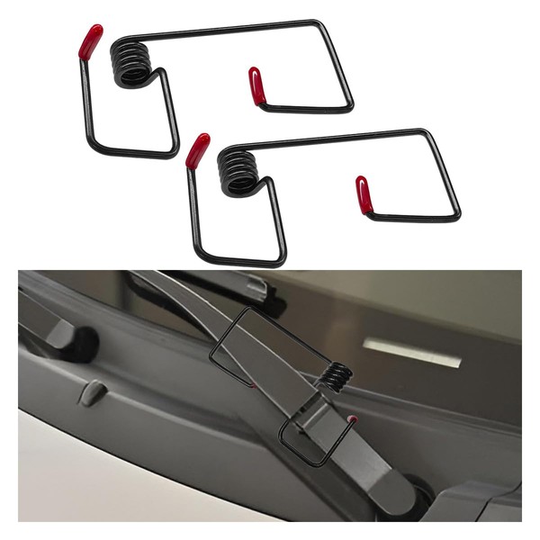 DUSCOKE Windshield Wiper Arm Pressure Spring Booster with Silicone Cover,