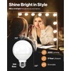 Sunco 8 Pack G25 LED Light Bulbs, Globe Vanity Lights