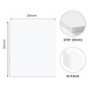 Frametory, 20x24 White Foam core Boards, 3/16'' Thick Polystyrene Poster