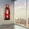 Empire Art Direct "Gas Pump" Mixed Media Hand Painted Iron