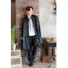 Clearstone Men's Cosplay Halloween Black Cloak Unisex Black