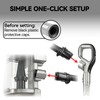 CERCGVEL Replacement Hose Compatible with Shark LA502 LA502NP LA322 LA322NP