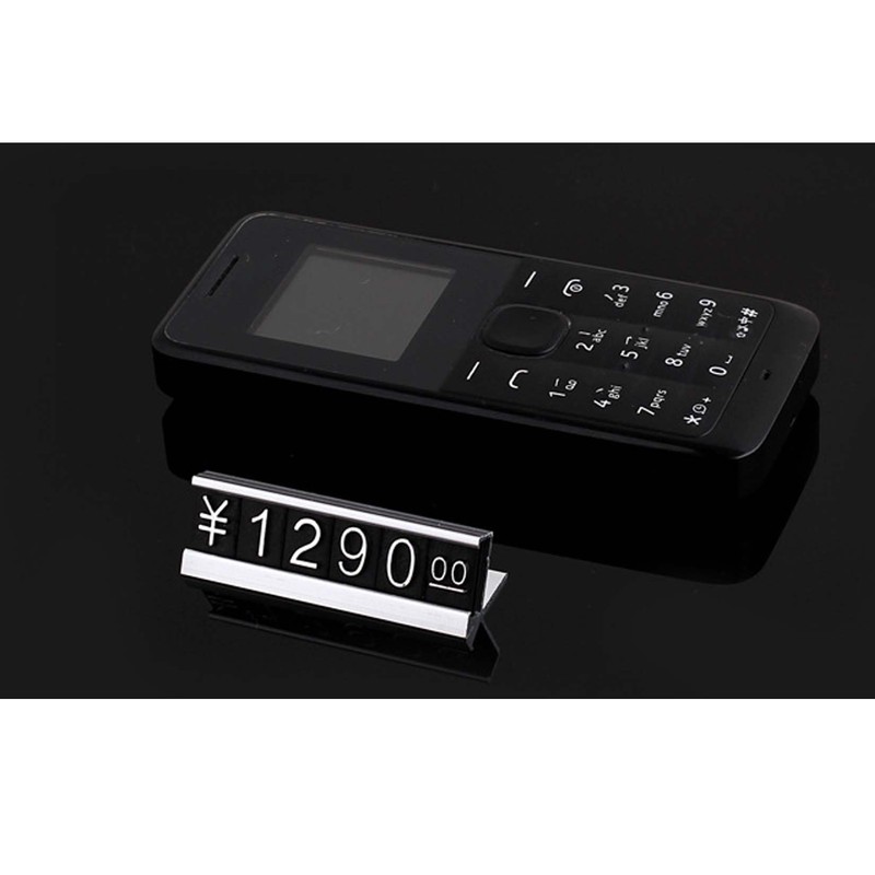 Price Tag Number 0 Price Cube Set of 60 Cubes