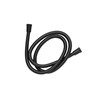 Croydex AM159021-1.75m Stainless Steel Hose Matt Black