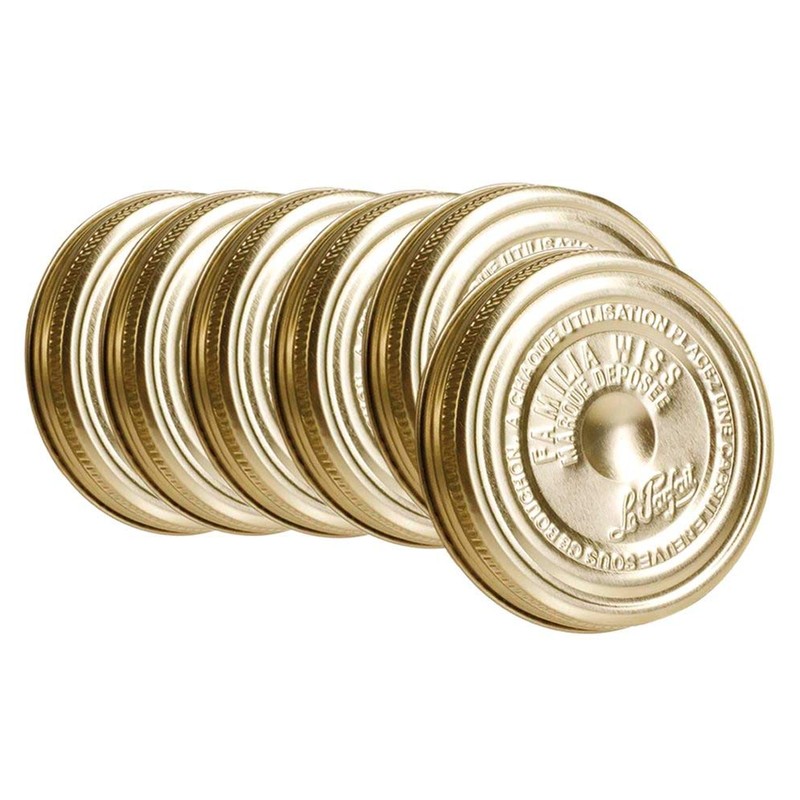 Le Parfait Pack of 6 Familia Wiss Terrine Stoppers Diameter