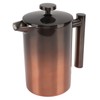 French Press Coffee Tea Maker with Filter Double Layer 304