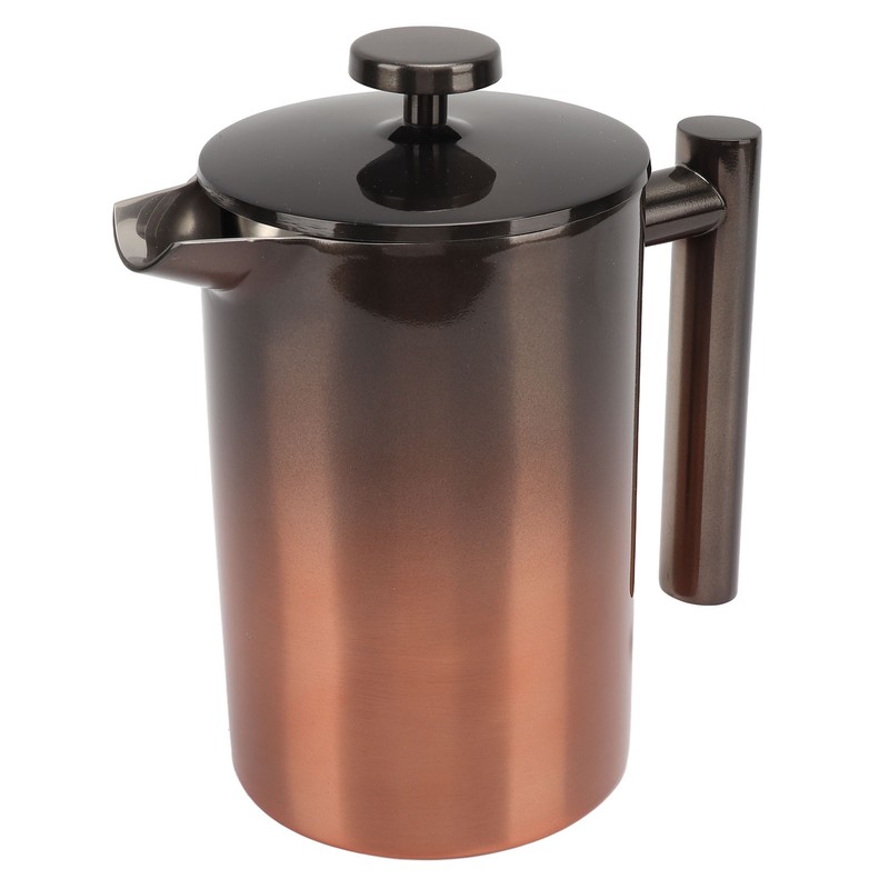 French Press Coffee Tea Maker with Filter Double Layer 304