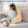 Sasttie Extra Large Reading Pillow with Head Support Cushion, Jumbo