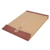 10Pcs Kraft String Envelope File Folder A4 Letter Size Kraft