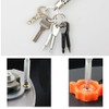 8Pcs Mini Keychain Screwdriver, Portable Pocket Key Chain Flathead &