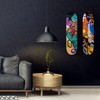 Alpinista Skateboard Wall Mount Horizontal Deck Display Luxury Skate Rack,