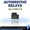 30A 250V Power Relay - SLC-S-112DMK-F-30, Miniature Design, High Switching