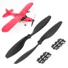 AXOC RC Aircraft Propeller 255mm Black Flexible Low Power RC