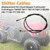 Lssapr 2 Pcs Shifter Cables 2-11082 Replacement for Chuck Wagon