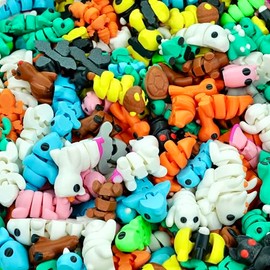 Flexi Fidget animals - 3D Printed Articulated toys for Stress Relief and Fun mini animal figurines (10)