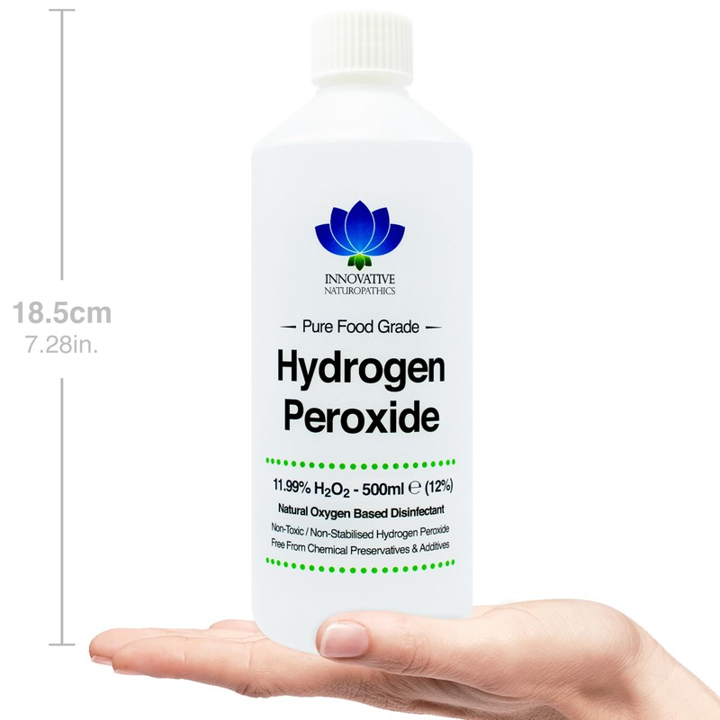 Food Grade Hydrogen Peroxide - Purest Grade 12% (<11.99%) -