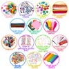 Sundaymot Arts and Crafts Supplies for Kids, 2000+Pcs Craft Kits