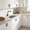 NIZADO 10 Pack 3 Inch Cabinet Pulls,Black Kitchen Cabinet Handles,Bathroom