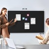 MaxGear Extra Large Bulletin Board 60" x 36", Foldable Felt