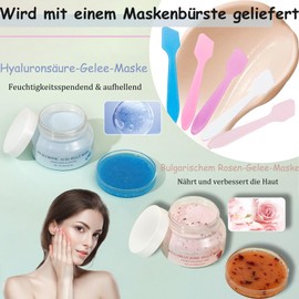 Soleneva Whitening Gel Mask Combo Set with Applicator