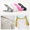 Luoyanye 15 Pcs Soft Grip Plastic Clothes Pegs for Indoor/Outdoor