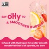 oHy Strawberry Lemon Sparkling Water, Hydrogen Infused, USDA Organic, Magnesium,