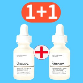 1+1 Ordinary Niacin Niacinamide 10% Zinc 1% Sebum Relaxant Ampoule x 2 / 1+1 디오디너리 나이아신 나이아신아마이드 10% 징크 1% 피지완화제 앰플 2개