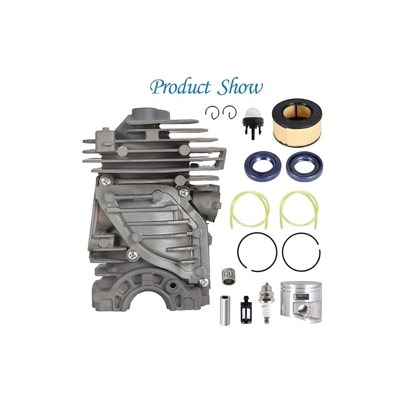 Autoparts Cylinder Piston Kit Replacement for Stihl MS251 MS 251