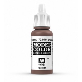 Vallejo Saddle Brown Paint, 17ml