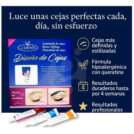 J Denis Diseño Cejas Profesional Efecto Laminado