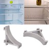 12 Pcs Refrigerator Shelf Clips Silver Fridge Cooler Shelf Support